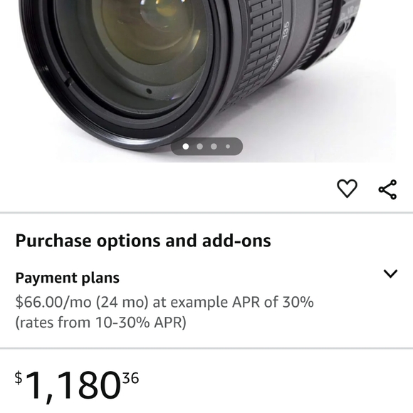 Nikon Zoom lens Af-6 nikkor 18-200mm - Picture 3 of 5